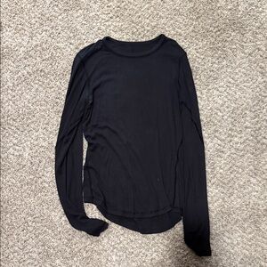 Lululemon Athletica Black Long Sleeve Shirt